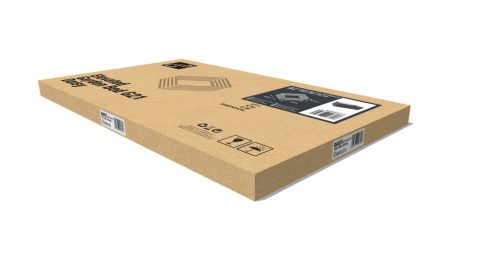 G21 Daisy magaságyás 120 x 90 x 52 cm, fémlemez, barna