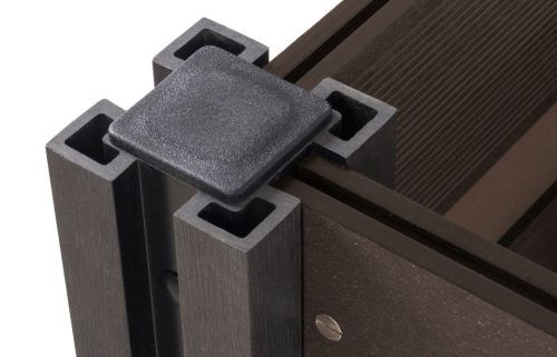 G21 Crop Duo magaságyás, 183 x 143 x 57 cm, WPC, dió