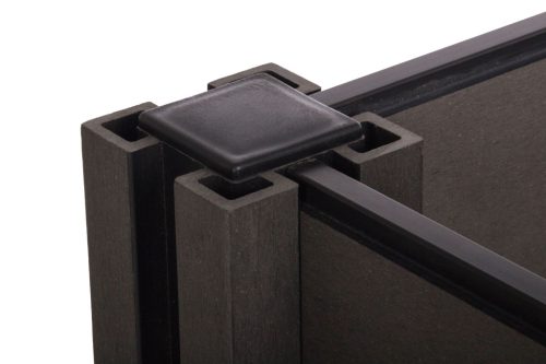 Magaságyás G21 Crop 183 x 68 x 80, WPC, Ébenfa