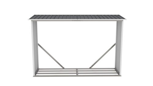 Tüzifa tároló G21 WOH 181 - 242 x 75 cm, antracit