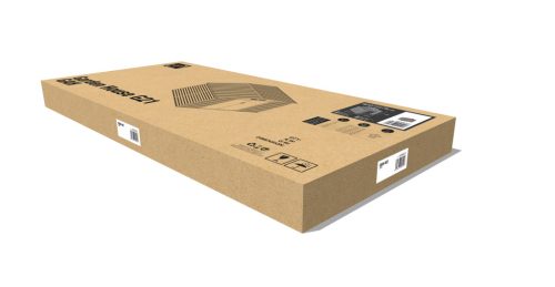 Kerti tároló ház kb. 2 X 2 méter alapterület, fém, szürke, GAH407 G21 63900521