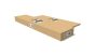 Kapu G21 Marion 100x158 cm jobbra, antracit