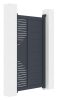 Kapu G21 Marion 100x173 cm jobbra, antracit