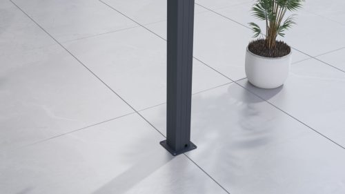 Bioklimatikus pergola G21 Austin 4x3 m, antracit, alumínium