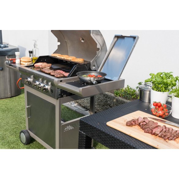G21 CALIFORNIA BBQ Premium line grill, 4 égőfej + ajándék nyomáscsökkentő
