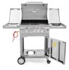 G21 CALIFORNIA BBQ Premium line grill, 4 égőfej + ajándék nyomáscsökkentő