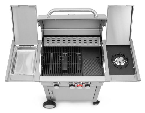 G21 CALIFORNIA BBQ Premium line grill, 4 égőfej + ajándék nyomáscsökkentő