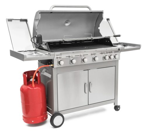 G21 MEXICO BBQ Premium line gázgrill, 7 égőfej + nyomáscsökkentő