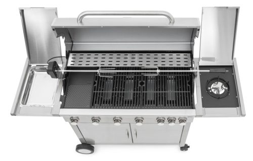 G21 MEXICO BBQ Premium line gázgrill, 7 égőfej + nyomáscsökkentő