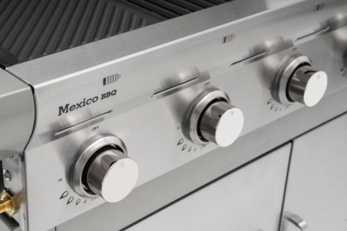 G21 MEXICO BBQ Premium line gázgrill, 7 égőfej + nyomáscsökkentő