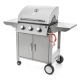 G21 OKLAHOMA BBQ Premium line gázgrill, 3 égőfej + ajándék nyomáscsökkentő