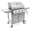 G21 OKLAHOMA BBQ Premium line gázgrill, 3 égőfej + ajándék nyomáscsökkentő