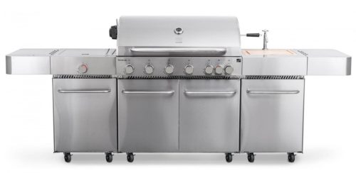 G21 NEVADA BBQ konyha Premium Line 7 égőfej+ ajándék nyomáscsökkentő