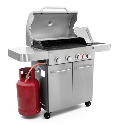 G21 ARGENTINA BBQ Premium Line gázgrill, 5 égőfej + ajándék nyomáscsökkentő