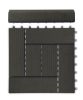 G21 Ében átvezető profil a WPC burkolócsempékhez, 30 x 7,5 cm egyenes