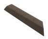 G21 Indiai teak átvezető profil a WPC burkolócsempékhez, 38,5 x 7,5 cm sarok (jobb)