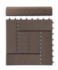 G21 Indiai teak átvezető profil a WPC burkolócsempékhez, 30 x 7,5 cm egyenes