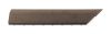 G21 Indiai teak átvezető profil a WPC burkolócsempékhez, 38,5 x 7,5 cm sarok (bal)