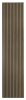G21 akusztikus panel 270x60,5x2,1 cm, füstös tölgy