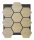 Akusztikus panel G21 81,5x66,5x2,1 cm méhsejt alakú, natúr tölgyfa