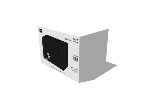 G21 széf kulcsos zárral 350 x 250 x 250 mm