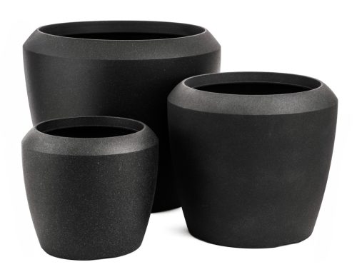 G21 Coal Round virágcserép 55,6 x 55,6 x 48,4