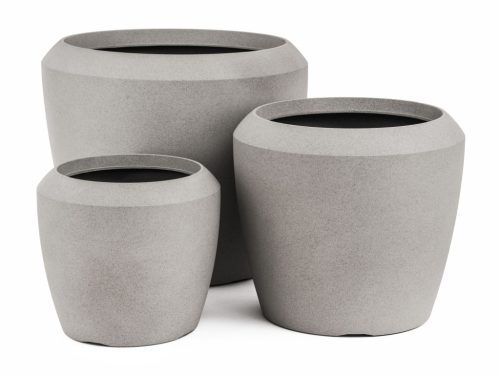 G21 Cement Round virágcserép 55,6 x 55,6 x 48,4