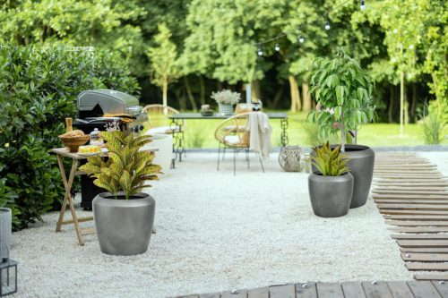 G21 Ancient Round virágcserép 55,6 x 55,6 x 48,4