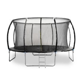   G21 SpaceJump trambulin védőhalóval, 430 cm, ajándék létrával