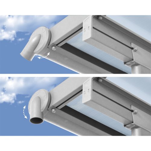 Palram - Canopia Sierra 4200 fehér 3 x 4,25