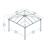 Palram - Canopia Palermo 3600
