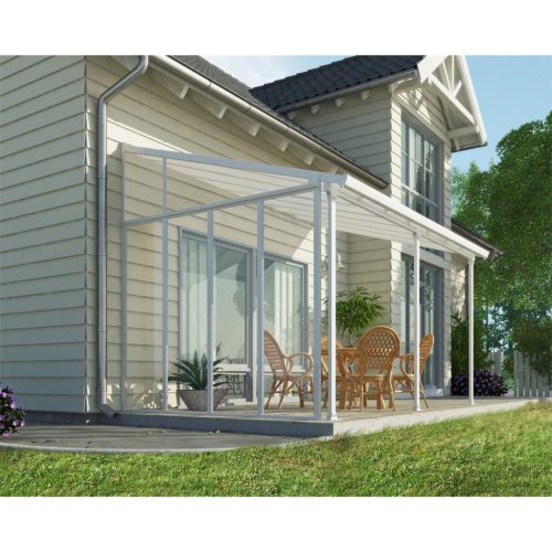 PALRAM SIERRA pergola oldalfal fehér