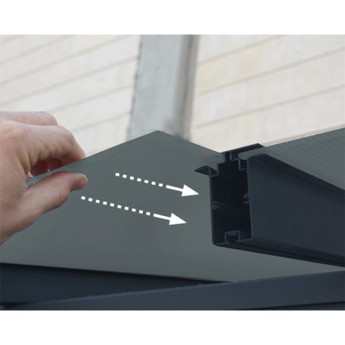 Palram - Canopia Capri 4200 szürke 3 x 4,25
