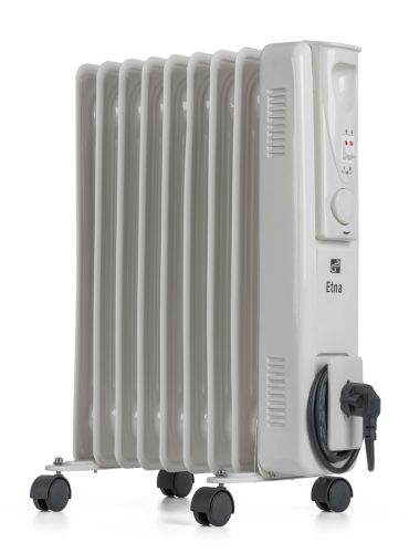 G21 Etna olajradiátor fehér, 9 elem, 2000 W