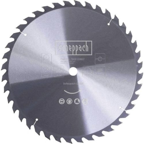 Scheppach Körfűrészlap TCT 505/30 x 15 mm, 40 fog