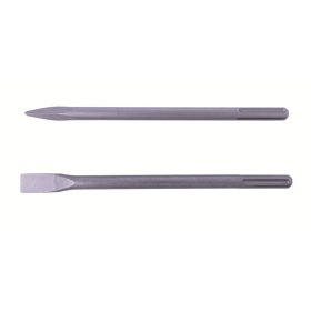   Scheppach Vésőszár készlet (2 db) SDS MAX (hegyes / lapos, 18 x 350 mm)