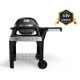 WEBER PULSE 2000 elektromos grill kocsival, fekete