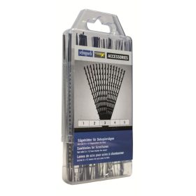 Scheppach Fűrészlap dekopírfűrészhez (box 5 x 12 db)