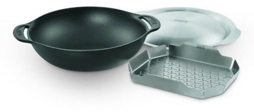 WEBER Gourmet BBQ System-Wok (betéttel és fedővel)