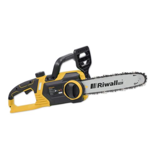 Riwall PRO RACS 2520i - akkus láncfűrész 20 V szénkefe nélküli motorral (akku és töltő nélkül)
