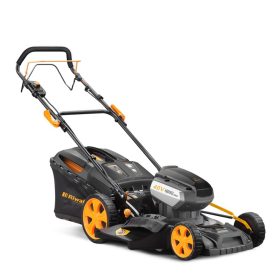   Riwall PRO RALM 4640 SPi - akkumulátoros önjáró fűnyíró szénkefe nélküli motorral 4 az 1-ben, 40 V (akku és töltő nélkül)