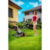 Riwall PRO RALM 4640 SPi - akkumulátoros önjáró fűnyíró szénkefe nélküli motorral 4 az 1-ben, 40 V (akku és töltő nélkül)