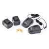 Riwall PRO RALM 3820 set - akkus fűnyíró 20V s szénkefe nélküli motorral (2 db 4Ah akkuval és töltővel)
