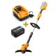 Riwall PRO RALT 3040 set - akkus szegélyvágó 40V (akkuval és töltővel)