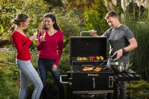 Riwall RCG 61 faszenes grillsütő