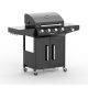 RGG 41 Riwall gázüzemű grillsütő 15 kW, 4+1 gázégővel