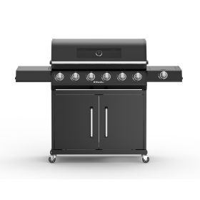   RGG 61 EXL Riwall prémium gázüzemű grillsütő 24 kW, 6+1 gázégővel