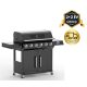 RGG 61 EXL Riwall prémium gázüzemű grillsütő 24 kW, 6+1 gázégővel