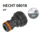 hecht locsoló tömlővég csatlakozó 3/4" kert és hobbi HECHT08018