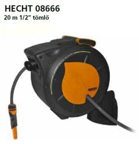 hecht tömlőtartó tömlővel 1/2" 20m kert és hobbi HECHT08666